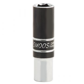 Losse dop 15 mm extra lang met 3/8" opname